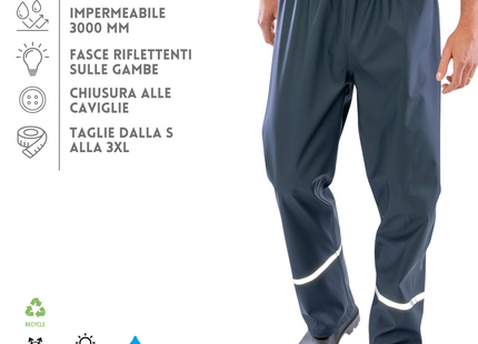 Pantaloni impermeabili in poliuretano | Cod. RER916X
