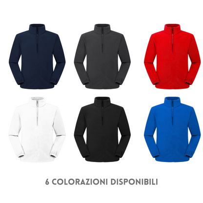 Felpa personalizzata in micropile | Cod. BS364