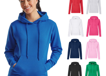 Felpa donna personalizzata con cappuccio FR620380