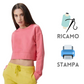 Felpa crop personalizzata da donna RNRW33