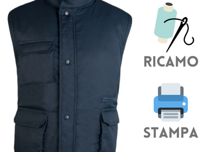 Gilet da lavoro personalizzato PM701
