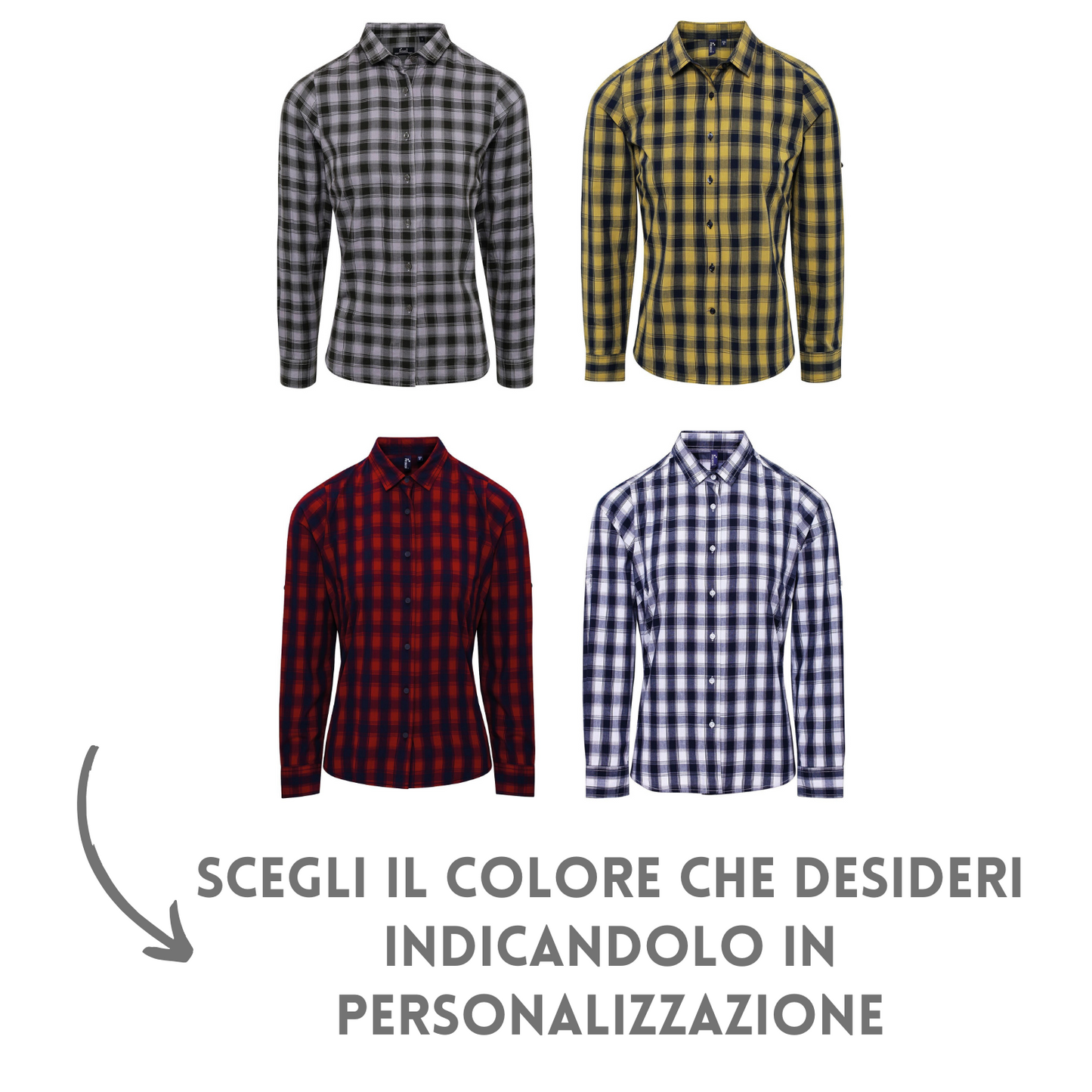 Camicia Food da donna personalizzata | Cod. PR350