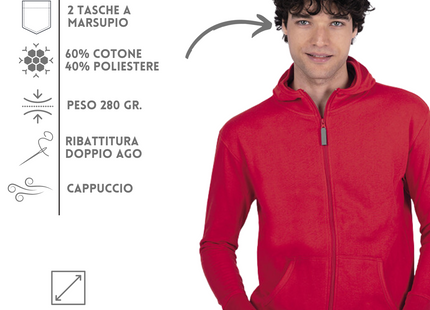 Felpa personalizzata NK315
