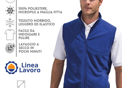 Gilet da lavoro personalizzato RER116X