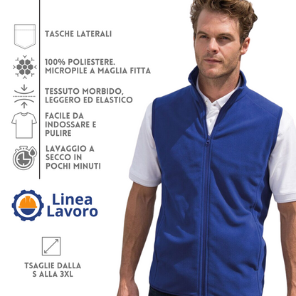 Gilet da lavoro personalizzato RER116X