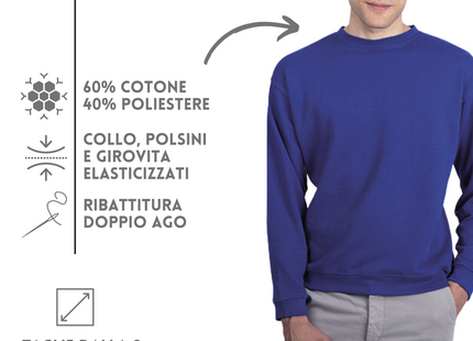 Felpa personalizzata classica | Cod. NK300