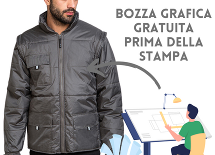 Giubbotto da lavoro personalizzato PM703