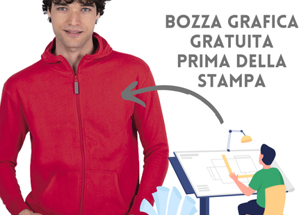 Felpa personalizzata NK315