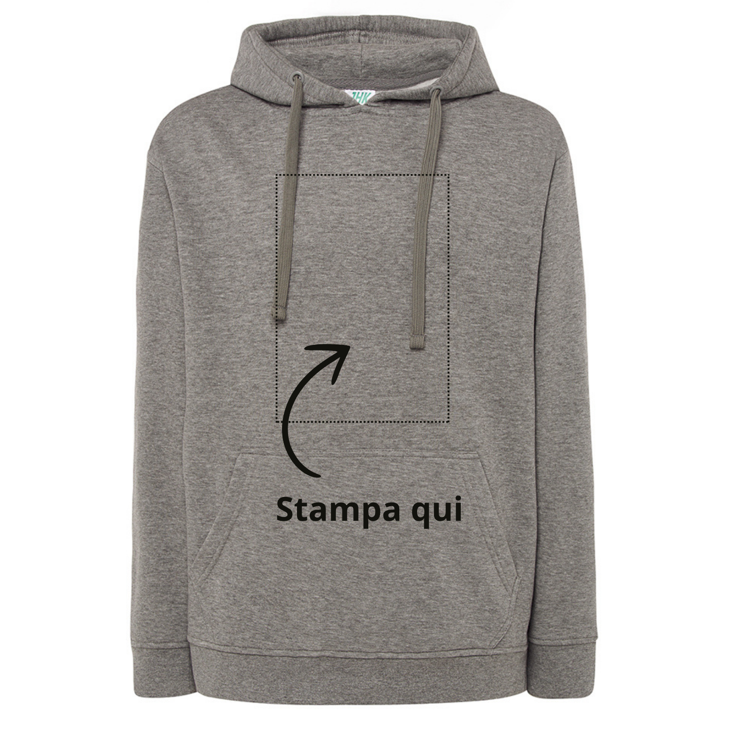 Felpa Unisex leggera con cappuccio | Cod. SWRAFUZIP (Copia)