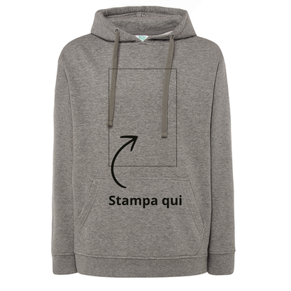 Felpa Unisex leggera con cappuccio | Cod. SWRAFUZIP (Copia)