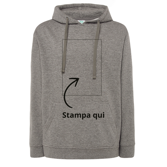 Felpa Unisex leggera con cappuccio | Cod. SWRAFUZIP (Copia)