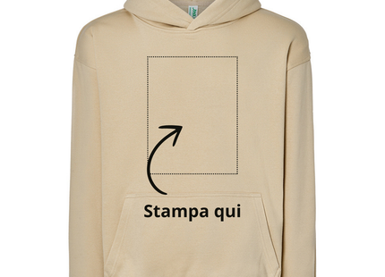 Felpa Unisex Oversize con cappuccio | Cod. SWKNGOVER