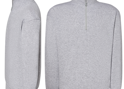 Felpa unisex personalizzata con mezza zip | Cod. SWRAZIP
