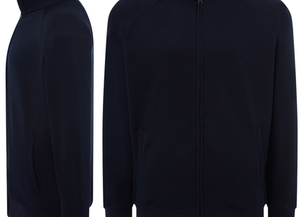 Felpa Unisex leggera a zip intera | Cod. SWFUZIP240