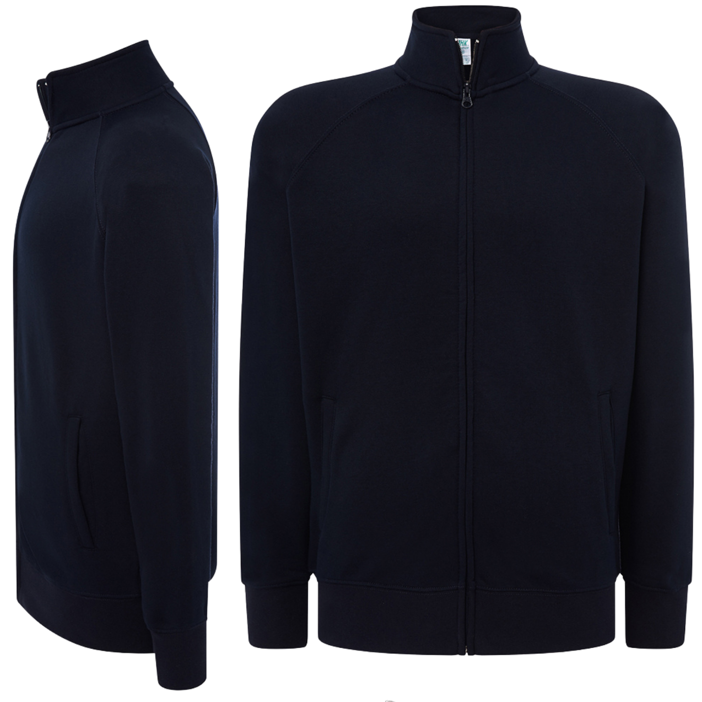 Felpa Unisex leggera a zip intera | Cod. SWFUZIP240