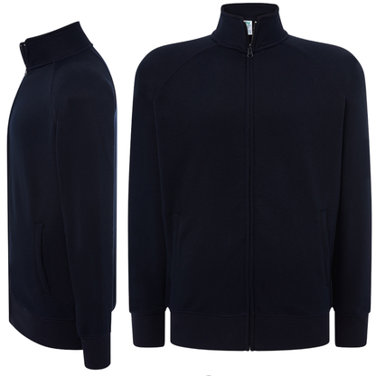 Felpa Unisex leggera a zip intera | Cod. SWFUZIP240