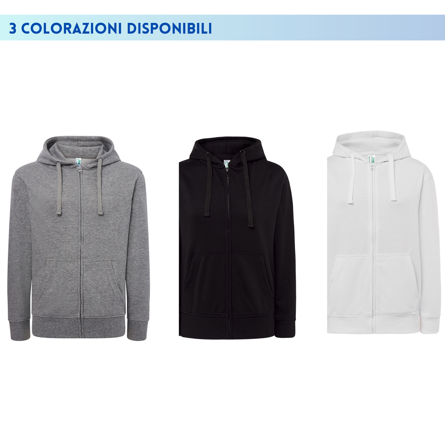 Felpa Donna personalizzata con cappuccio | Cod. SWULHOOD240