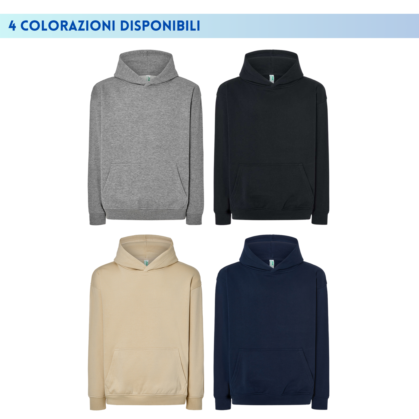 Felpa Unisex Oversize con cappuccio | Cod. SWKNGOVER