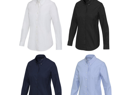Camicia ricamata classica Oxford da donna | Cod. 39501509