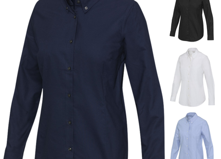 Camicia ricamata classica Oxford da donna | Cod. 39501509