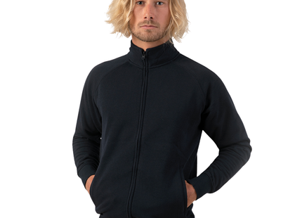 Felpa Unisex leggera a zip intera | Cod. SWFUZIP240