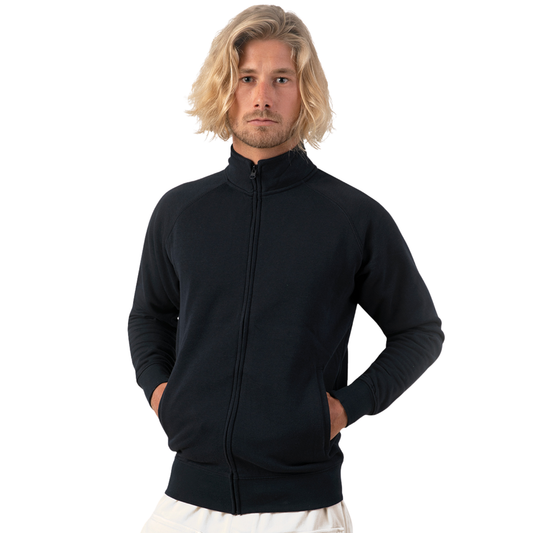 Felpa Unisex leggera a zip intera | Cod. SWFUZIP240