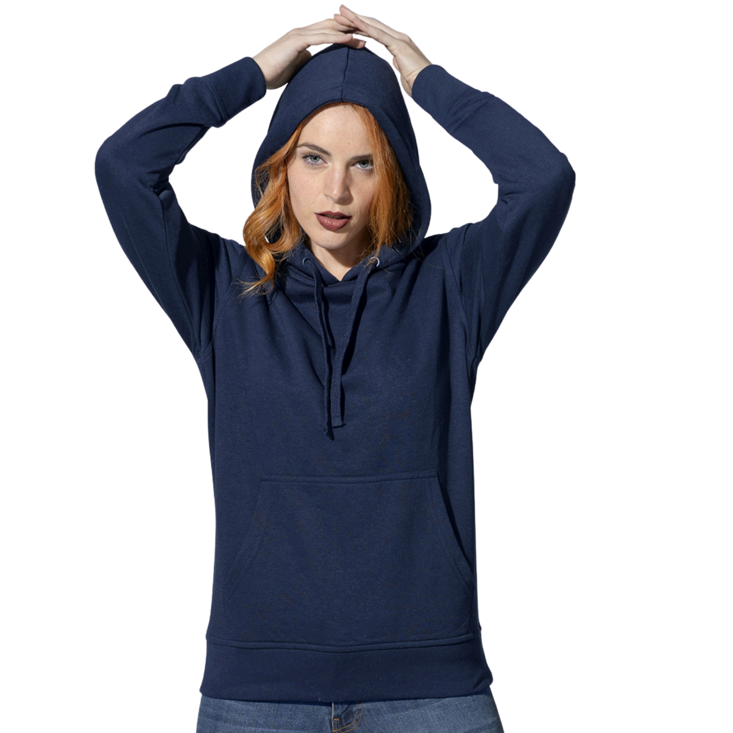 Felpa Donna personalizzata con cappuccio | Cod. SWULKNG240