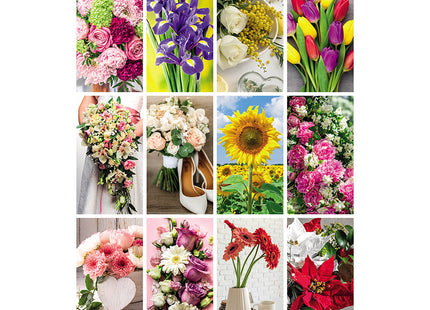 Calendario olandese personalizzato 2027 Fiori