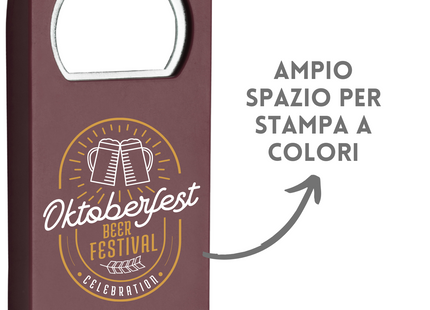 Apribottiglia \ tappo 2 in 1 personalizzato - Boire