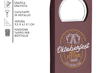 Apribottiglia \ tappo 2 in 1 personalizzato - Boire