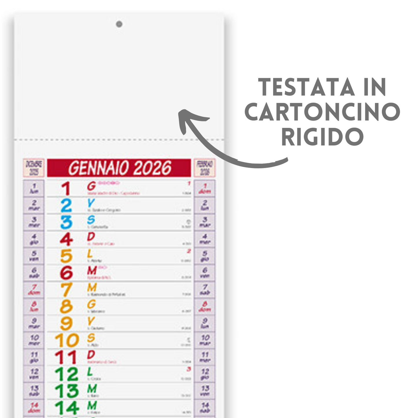 Kit Calendario 2026 + Penna Personalizzati | Cod. Kit Smart