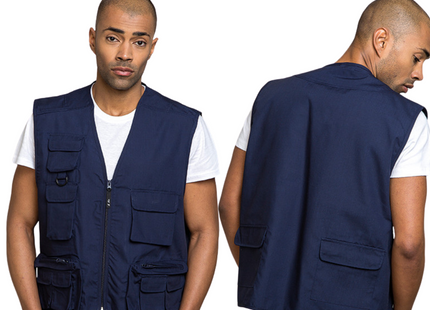 Gilet multitasche personalizzato PM811