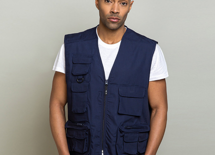 Gilet da lavoro multitasche personalizzato | Cod. PM811