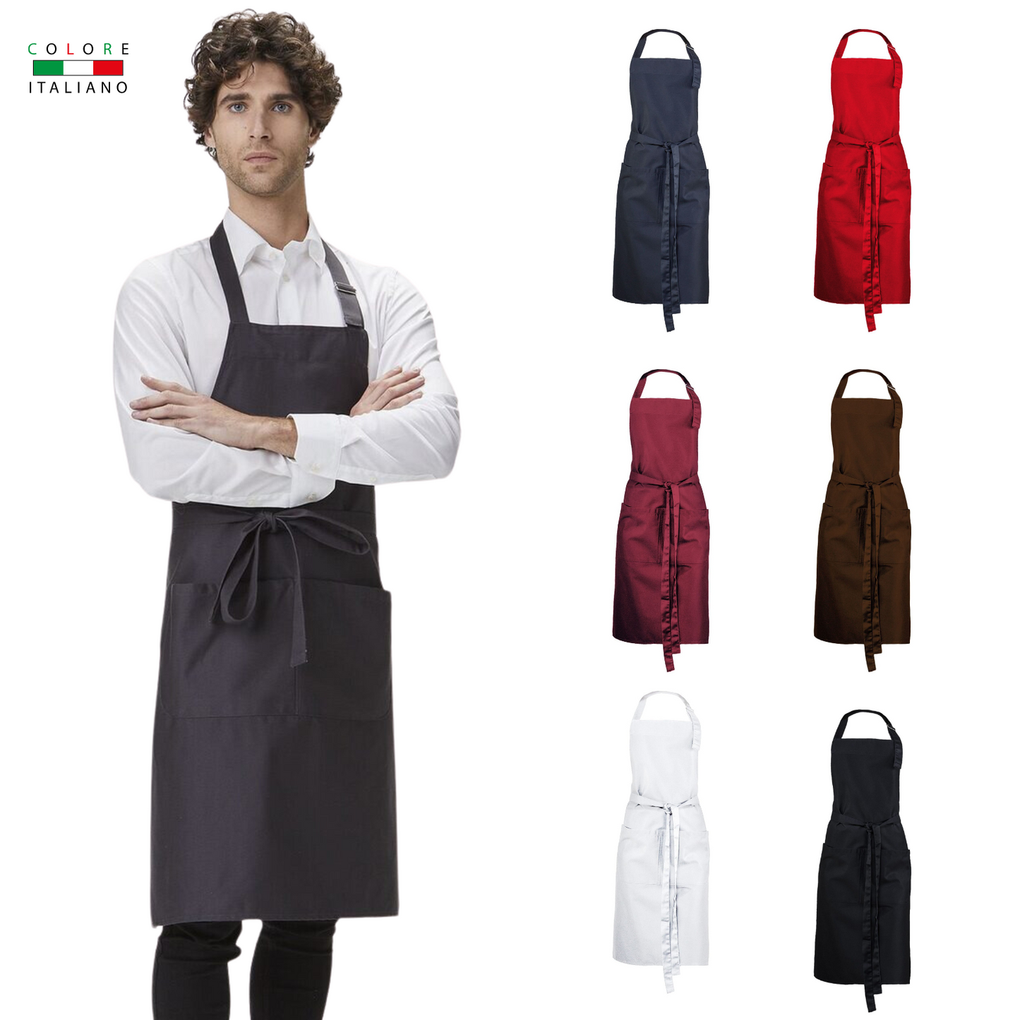 Grembiuli Luxury personalizzati da cucina | Cod. MI050