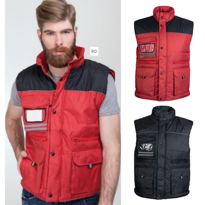 Gilet da lavoro personalizzato PM706