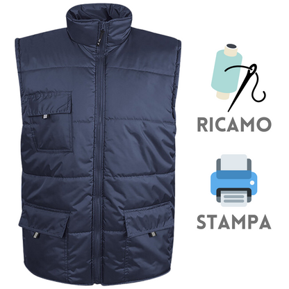 Gilet da lavoro personalizzato PM714