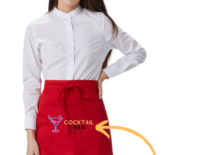 Grembiuli da bar personalizzati MI004