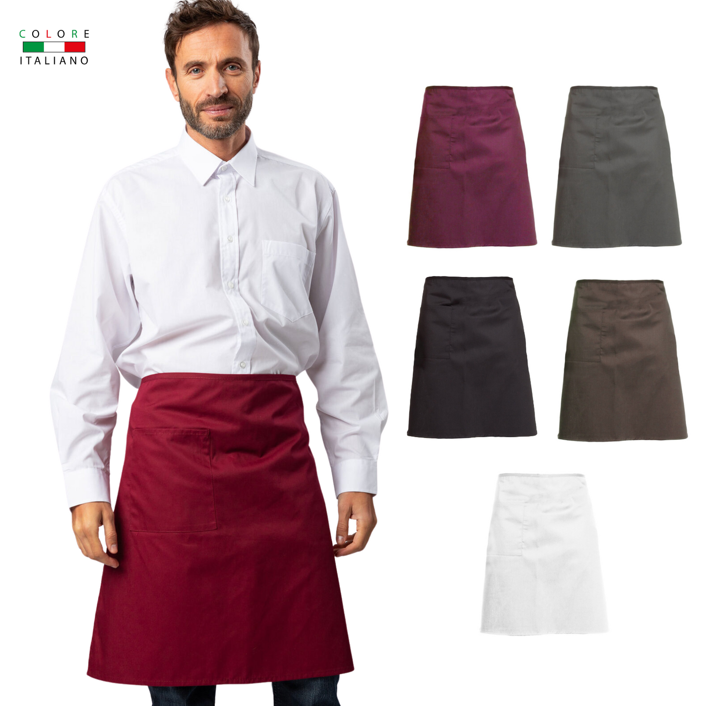 Grembiuli Bistrot personalizzati da cucina | Cod. MI008