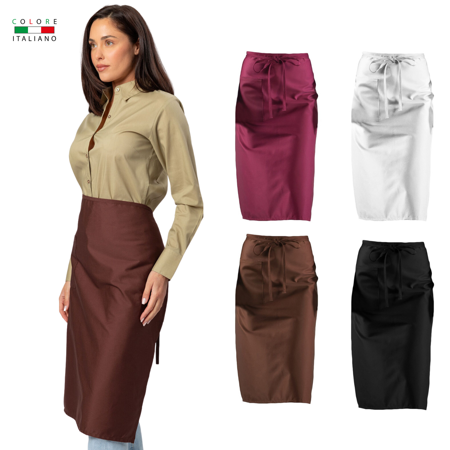 Grembiuli stile bar personalizzati da cucina | Cod. MI011