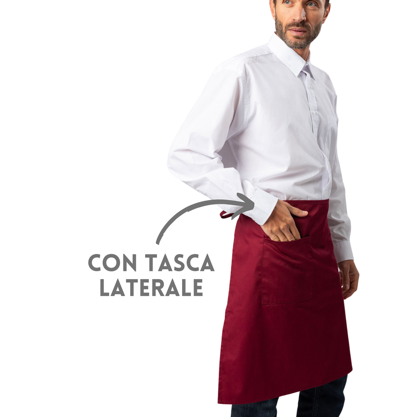 Grembiuli Bistrot personalizzati da cucina | Cod. MI008