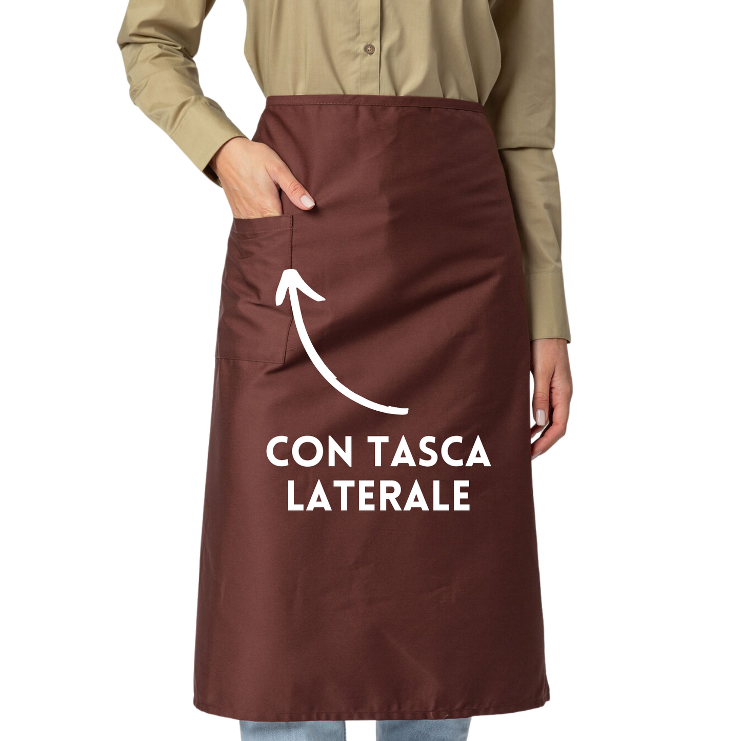 Grembiuli stile bar personalizzati da cucina | Cod. MI011