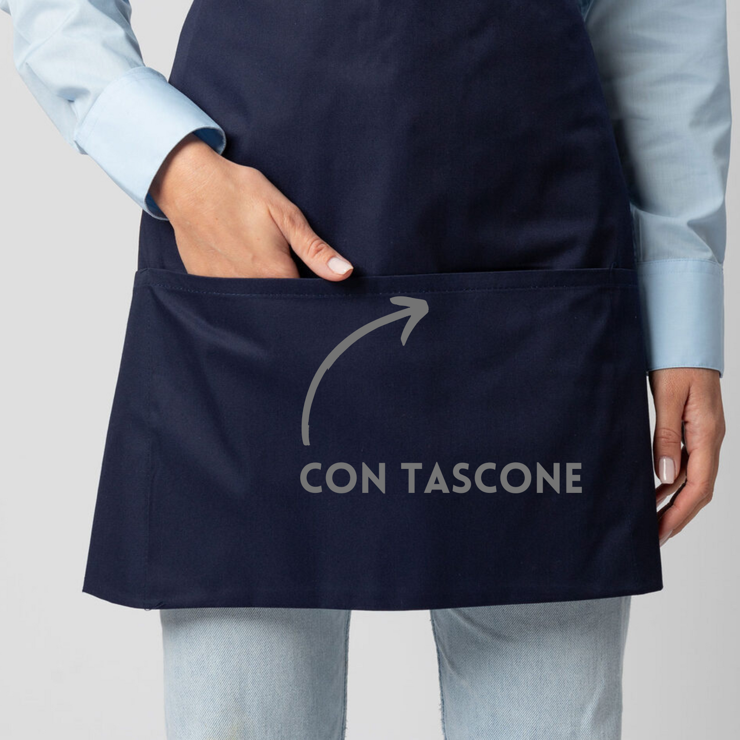 Grembiuli stile bar personalizzati da cucina | Cod. MI027