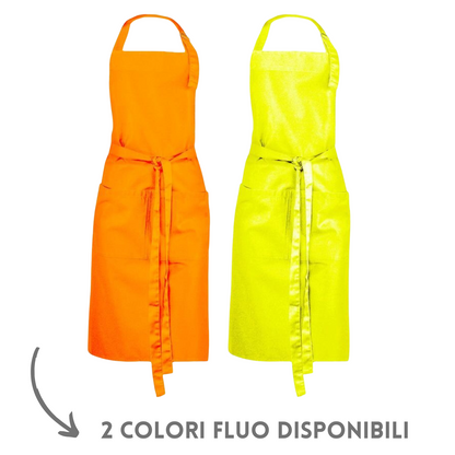 Grembiuli Fluo personalizzati da cucina | Cod. MI028