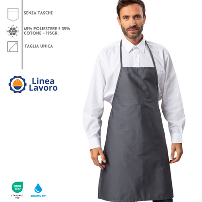 Grembiuli Basic personalizzati da cucina | Cod. MI001