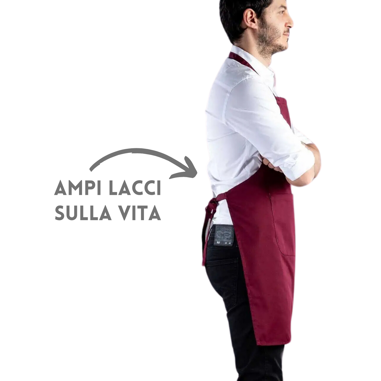 Grembiuli Classic personalizzati da cucina | Cod. MI051
