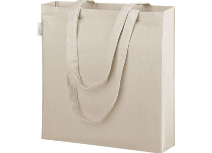 Shopper Cotone Canvas con Soffietto Gusset Personalizzabile