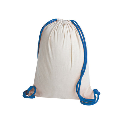 Stock da 15 zainetti in cotone con cordino