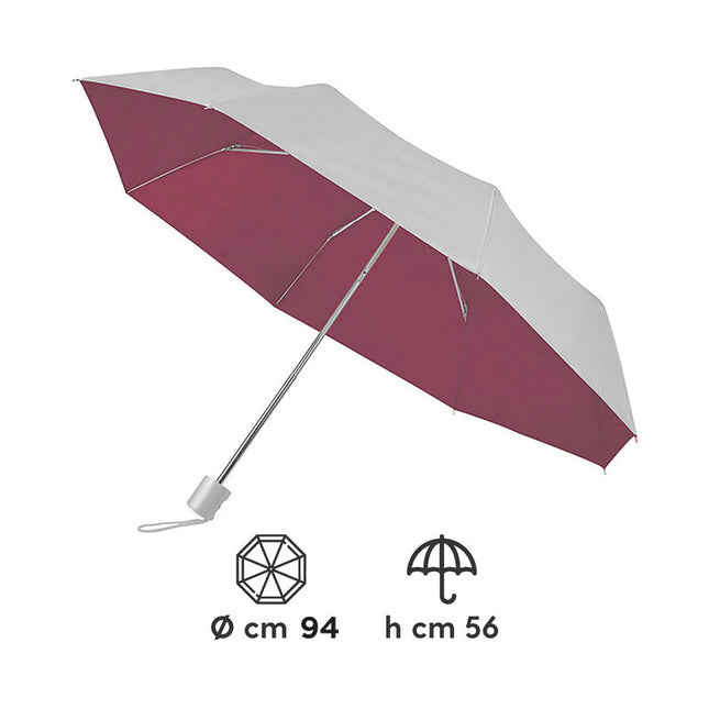 Mini ombrello manuale personalizzato HELSINKI con fodero PL136