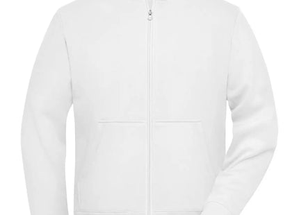 Felpa Giacca da Lavoro Doubleface Solid JN1810 Daiber - JN1810_WH_01.jpg