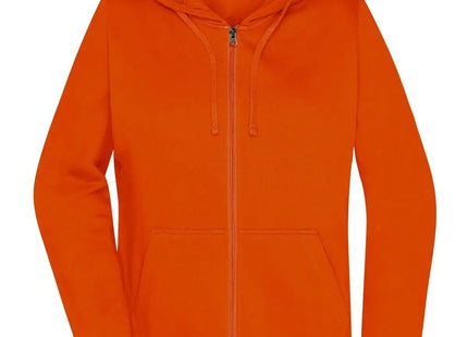 Felpa Donna con Zip e Cappuccio Daiber Promo Zip Hoody Lady JN755 Personalizzabile - JN755_OR_01.jpg